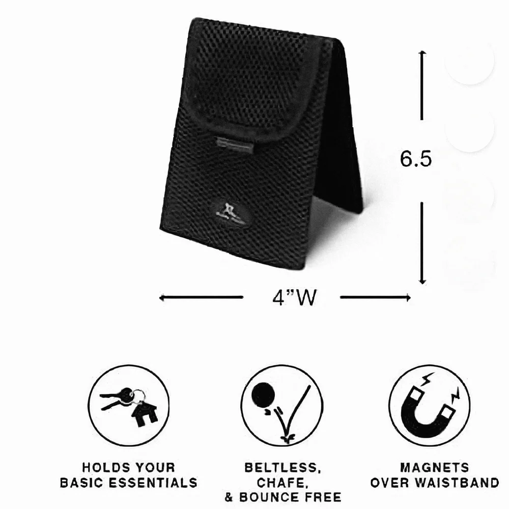 Running Buddy Pouch Magnetic Running Pouch - Cycling, Running Fanny Pack